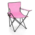 Produktbild: BigDean Faltstuhl PINK Campingstuhl Anglerstuhl mit Getränkehalter & Tragetasche - Anglersessel klappbar - Klappstuhl Gartenstuhl Faltstuhl Relaxsessel Angelsessel faltbar