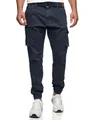 Produktbild: Indicode Herren Kerr Cargohose aus 98% Baumwolle | Cargo Hose für Männer Navy, XXL
