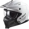 Produktbild: LS2 OF606 Drifter Trial Helm, weiss, Größe 2XL für Männer