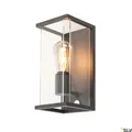 Produktbild: Anthrazit Moderne Wandleuchte Leuchter Außenlampe Garten 1x15W/E27 IP44