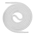 Produktbild: Mount Swiss runde Premium-Schnürsenkel für Arbeitsschuhe, Wanderschuhe und Trekkingschuhe - Polyester - ø 4,5 mm - sehr reißfest - Farbe Weiss Länge 100cm