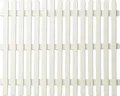 Produktbild: Vorgartenzaun PLUS Retro 150 x 120 cm RAL 9010 weiß