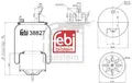 Produktbild: febi bilstein 38827 Federbalg für Luftfederung