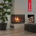 Produktbild: Kamineinsatz Gusseisen KRATKI SIMPLE links 8 kW Ø 200