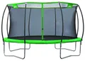 Produktbild: Best Sporting Trampolin Superstar 2.0 grün 426 Ø Sicherheitsnetz 57123