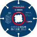 Produktbild: Bosch Professional Zubehör EXPERT Carbide Multi Wheel X-LOCK Trennscheibe, 115 mm, 22,23 mm (2608901192)