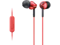 Produktbild: SONY MDR-EX110AP, In-ear Kopfhörer Rot