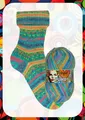 Produktbild: Sockenwolle 4-fach Opal Funky Farbe 11580  tanzende Märchenschuhe