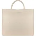 Produktbild: bugatti Leder Schultertasche Shopper mit Laptopfach Daphne Tote Bag Beige - Beige