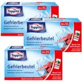 Produktbild: 3x Toppits Gefrierbeutel 30 Stück 3 Liter Schutz vor Gefrierbrand 3 Schichtfolie