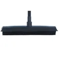 Produktbild: MSV 100475 Gummibesen Haarbesen schwarz Teleskop-Stiel und Gummilippe zum mühelosen Entfernen von (Tier-) Haaren, Staub, Schmutz, Wasser, Black, 69-120cm
