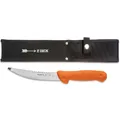 Produktbild: Fr. Dick MagicGrip Aufbrechmesser 15 cm orange & Messertasche Outdoor Jagdmesser