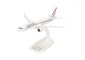 Produktbild: Herpa Snap-Fit Modellflugzeug Croatia Airlines Airbus A220-300 - 9A-CAE Zagreb, Miniatur im Maßstab 1:200, Sammlerstück, Modell mit Standfuß, Kunststoff