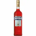 Produktbild: Campari Bitter, italienischer Likör, Aperitif, Spirituose, Alkohol, 25%, 0.7 L