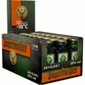 Produktbild: Jägermeister Picknickflasche Kräuterlikör Kräuter Likör Spirituose 35% 24x0.04 L