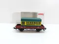 Produktbild: Märklin H0 4423 Niederbordwagen mit Ladung, DB, AC, TOP in OVP #36827