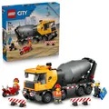 Produktbild: LEGO City Cement Mixer Truck Toy - Educational Construction Site Vehicle Model w