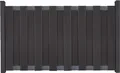 Produktbild: Vorgartenzaun GroJa Merano vormontiert ohne Pfosten Rahmen anthrazit 180 x 90 cm anthrazit