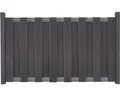 Produktbild: Vorgartenzaun GroJa Merano vormontiert ohne Pfosten Rahmen anthrazit 180 x 90 cm