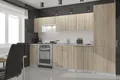 Produktbild: BDW Vorratsschrank Küche, Küchenschrank, Hochschrank, Weiss / Eiche Sonoma