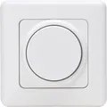 Produktbild: Kopp STANDARD – Dimmer mit Dreh-Ausschalter (Phasenanschnitt), Farbe: Arktisweiß