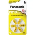 Produktbild: Panasonic - Batterie 6 x PR10 - Zink-Luft - Silber
