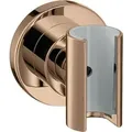 Produktbild: hansgrohe Brausehalter Axor Citterio fest. Haltep., rund, polished red gold
