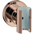 Produktbild: hansgrohe AXOR Brausehalter round, 39525300, Farbe: Polished Red Gold