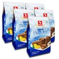 Produktbild: 5 er Pack Schokoladen Lebkuchen Hezen Mini mit Aprikosen Füllung von Weiss 5 x 150 g Vollmilch