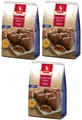 Produktbild: Weiss 3x150g Vollmilch Lebkuchen Herzen gefüllt mit Aprikosenfüllung  450g