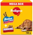 Produktbild: Pedigree Hundesnacks Hundeleckerli Mixpack Rodeo Duos (24) + Jumbone (4) 780 g