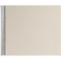 Produktbild: goldbuch Spiralalbum Bella Vista ohne Fenster 35x30 40 weiße Seiten sandgrau