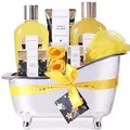 Produktbild: SPA LUXETIQUE Badeset 8 Stück Pflege mit ätherischem Öl Vitamin E