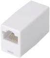 Produktbild: Digitus RJ45 Netzwerk Adapter CAT 5, CAT 5e [1x RJ45-Buchse - 1x RJ45-Buchse] Weiß