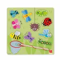 Produktbild: Jumbo Spiele GOULA Magnetisches Insektenspiel Kinderpuzzle Puzzle Holz 10 Teile