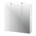Produktbild: MÖBELPARTNER Spiegelschrank Dorina 125523 weiß glanz 70,0 x 16,0 x 75,7 cm