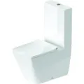 Produktbild: Duravit Viu Stand-WC Kombination, Rimless, 350x650 mm, Tiefspüler, 2191090000, Farbe: Weiß