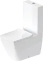 Produktbild: Duravit Viu Stand-WC Kombination, Rimless, 350x650 mm, Tiefspüler, 2191090000,
