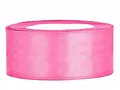 Produktbild: 25m Satinband Satin Geschenkband rosa 25mm breit