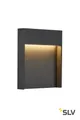 Produktbild: SLV 1002952 FLATT Outdoor LED Wandaufbauleuchte 3000K IP65 anthrazit