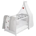 Produktbild: Roba Babybett, Weiß, Holzwerkstoff, Rechteckig, 70x140 cm, Babymöbel, Babybetten, Gitterbett