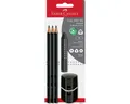 Produktbild: Faber-Castell Füller FABER-CASTELL Schreib Set Grip 2001 Set B schwarz 5 Teile Blister