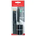 Produktbild: FABER-CASTELL GRIP 2001 Bleistift-Set B schwarz, 1 Set