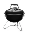 Produktbild: Weber Smokey Joe Holzkohlegrill/Tragbares Design, Porzellanemaillierter Deckel und Kessel, 37 cm Grillfläche, Schwarz