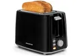 Produktbild: Aigostar Toaster 7 Einstellbare Bräunungsstufe, 2 Breite Toastschlitze, Sandwichtoaster, 2 lange Schlitze, für 2 Scheiben, 750,00 W, Abtauen, Aufwärmen und Abbrechen Funktionen, Slide-Out-Krümelschublade