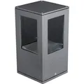 Produktbild: Lucande LED Außenleuchte Nicola 9618008 Spritzwassergeschützt Modern in Schwarz aus Aluminium 1-flammig