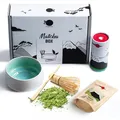 Produktbild: MATCHA TEE SET mit Matcha Besen Matcha Schale aus Keramik BIO Matcha Tee aus ...