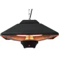 Produktbild: WDH Decken-Heizstrahler WDH-200LS - 2.000 W - Innen & Außen - mit integrierter LED-Lampe