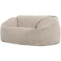 Produktbild: icon Riesensitzsack, Beige, Kunststoff, 2-Sitzer, 130x57x116 cm, Hergestellt in Deutschland, Wohnzimmer, Hocker, Sitzsäcke, XXL Sitzsäcke