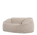Produktbild: icon Sitzsack XXL Cord Sofa „Soul“, 130x116cm, Made in Germany, Riesen Sitzsack XXL, Erwachsene & Kinder